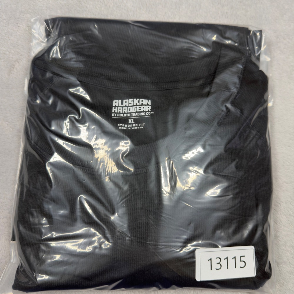 Duluth Alaskan Hardgear Lot (2) Mens XL Black & Grey Performance Activewear 2pk - Picture 15 of 15